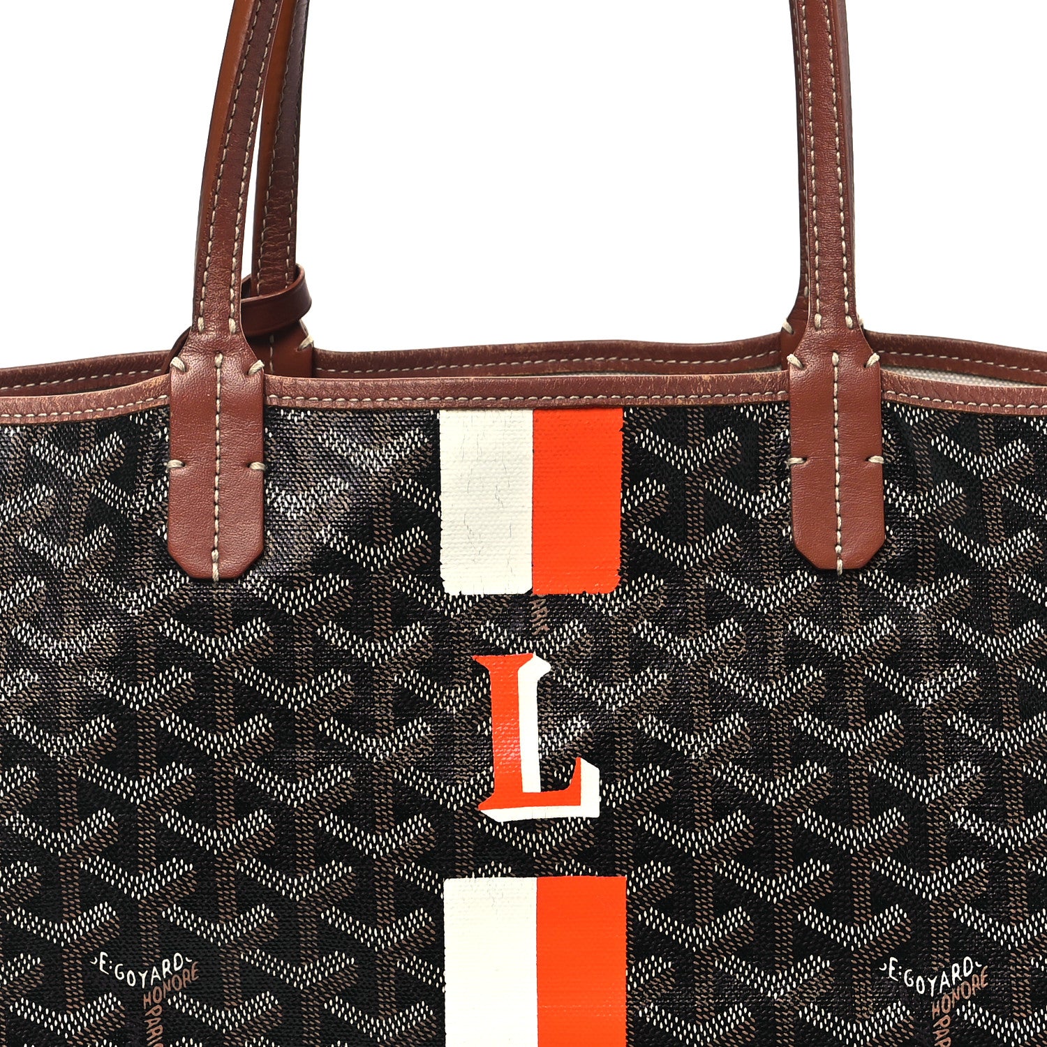 Goyard Goyardine Saint Louis PM Black Gold 8 of 11