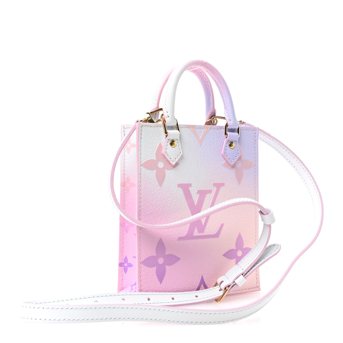 Louis Vuitton Monogram Giant Spring In The City Petit Sac Plat Sunrise Pastel 2 of 9