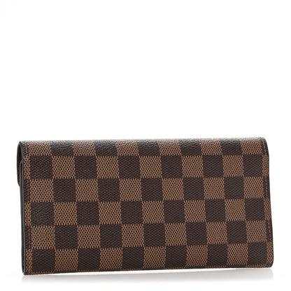 Louis Vuitton Damier Ebene Sarah Wallet NM 4 of 10