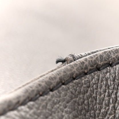 Saint Laurent Sheepskin Matelasse Large Monogram College Satchel Dark Anthracite 13 of 17