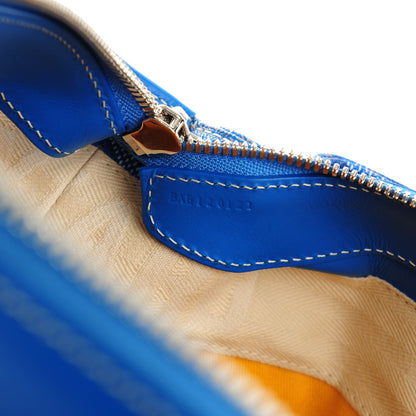 Goyard Goyardine Toile Sac Marie Galante GM Sky Blue 7 of 7
