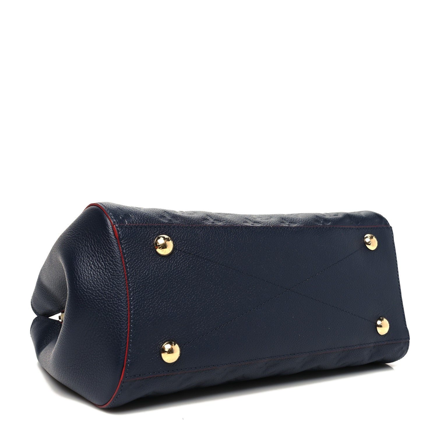 Louis Vuitton Empreinte Montaigne MM Marine Rouge 4 of 10
