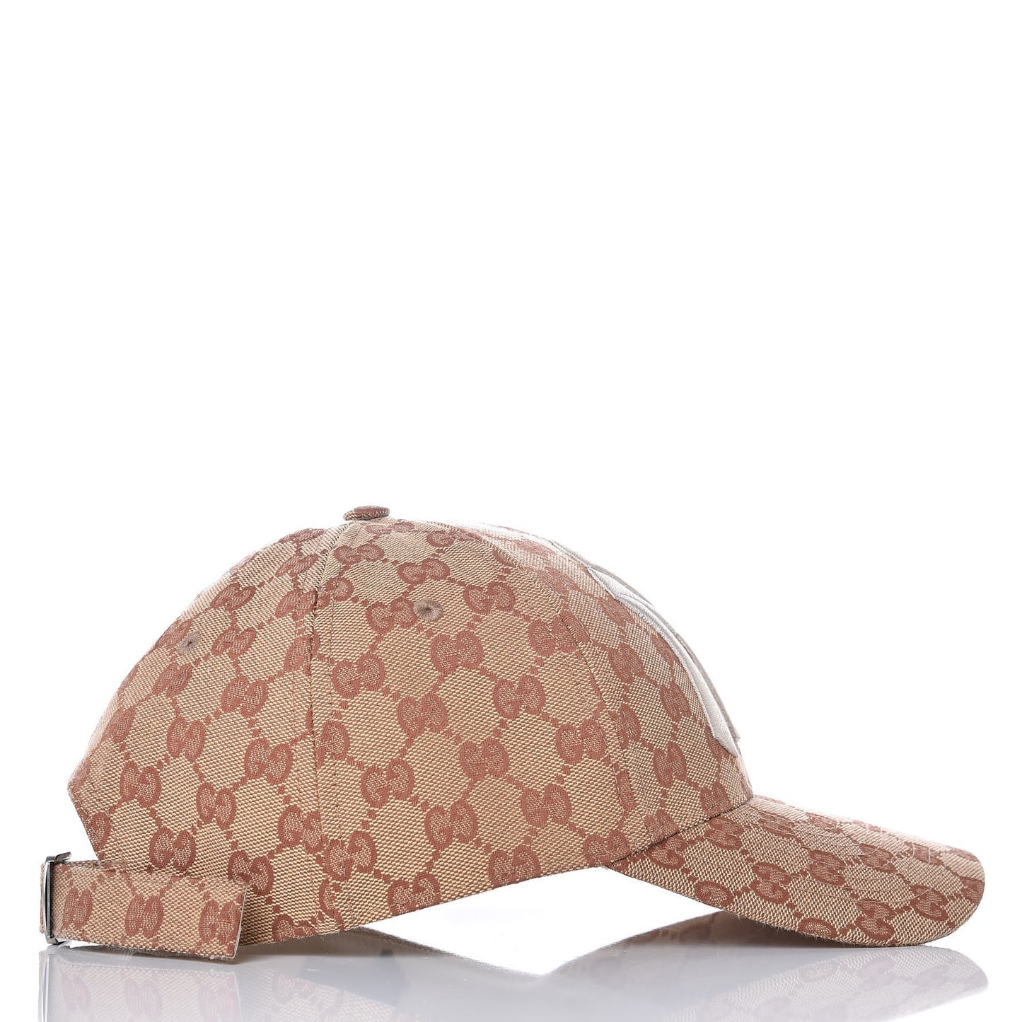 X MLB Monogram NY Yankees Baseball Hat 57-61 Beige Ruggine