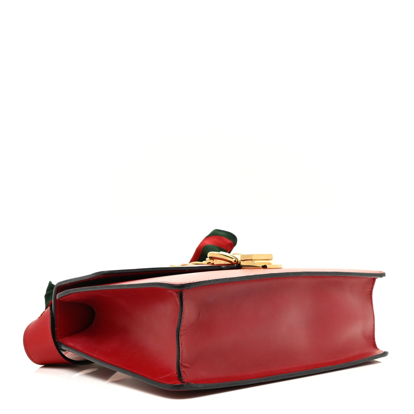 Calfskin Small Sylvie Shoulder Bag Hibiscus Red