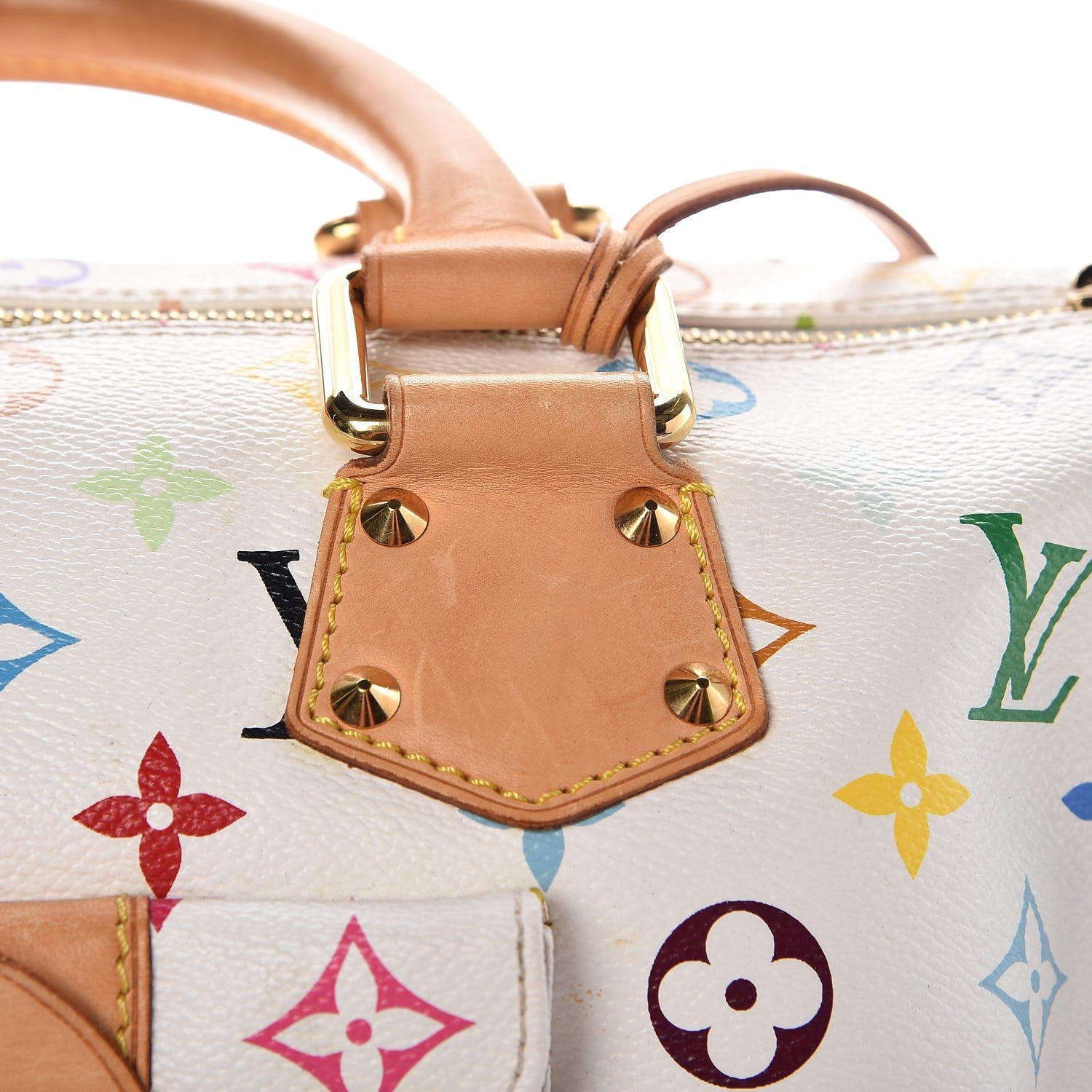 Louis Vuitton Monogram Multicolor Speedy 30 White 16 of 16