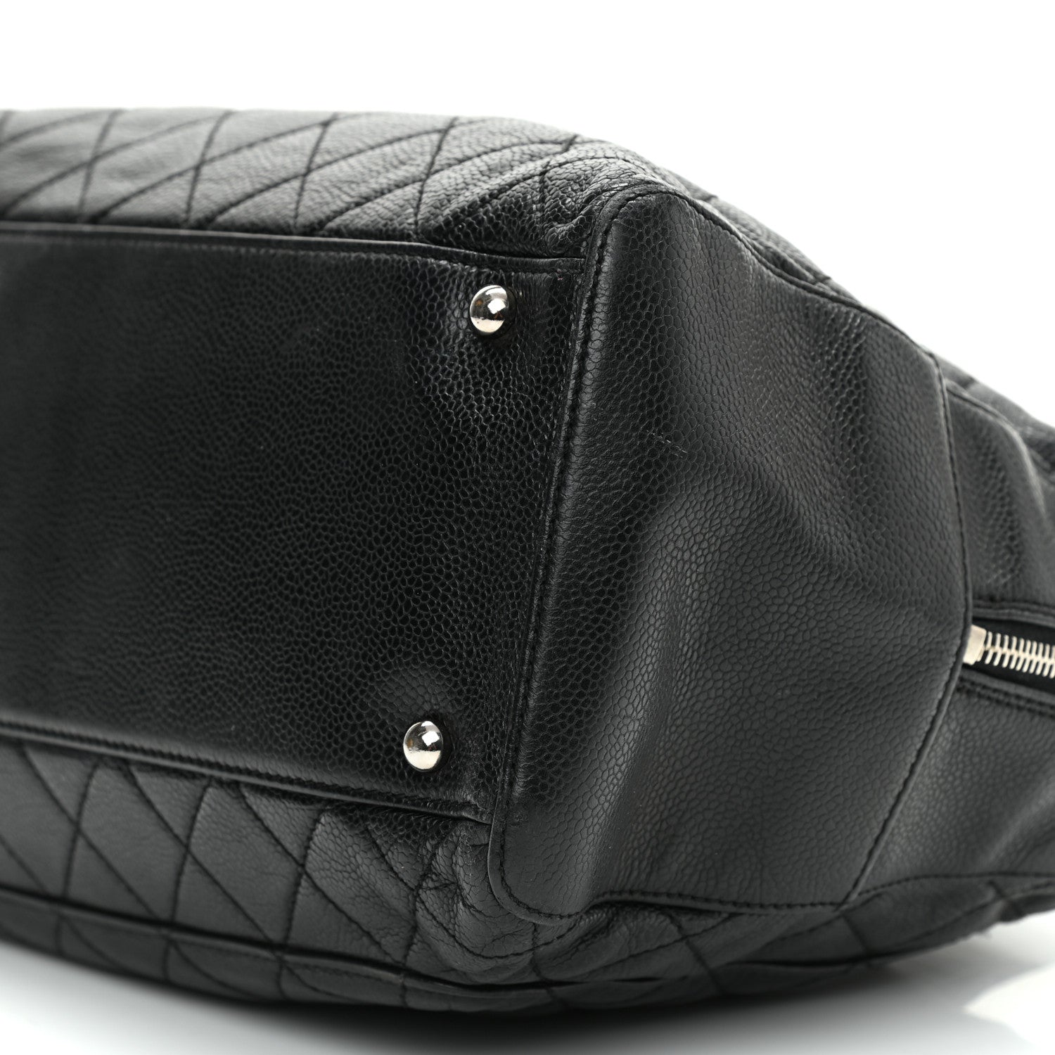 Chanel Caviar Quilted Bowler Black 9 of 12