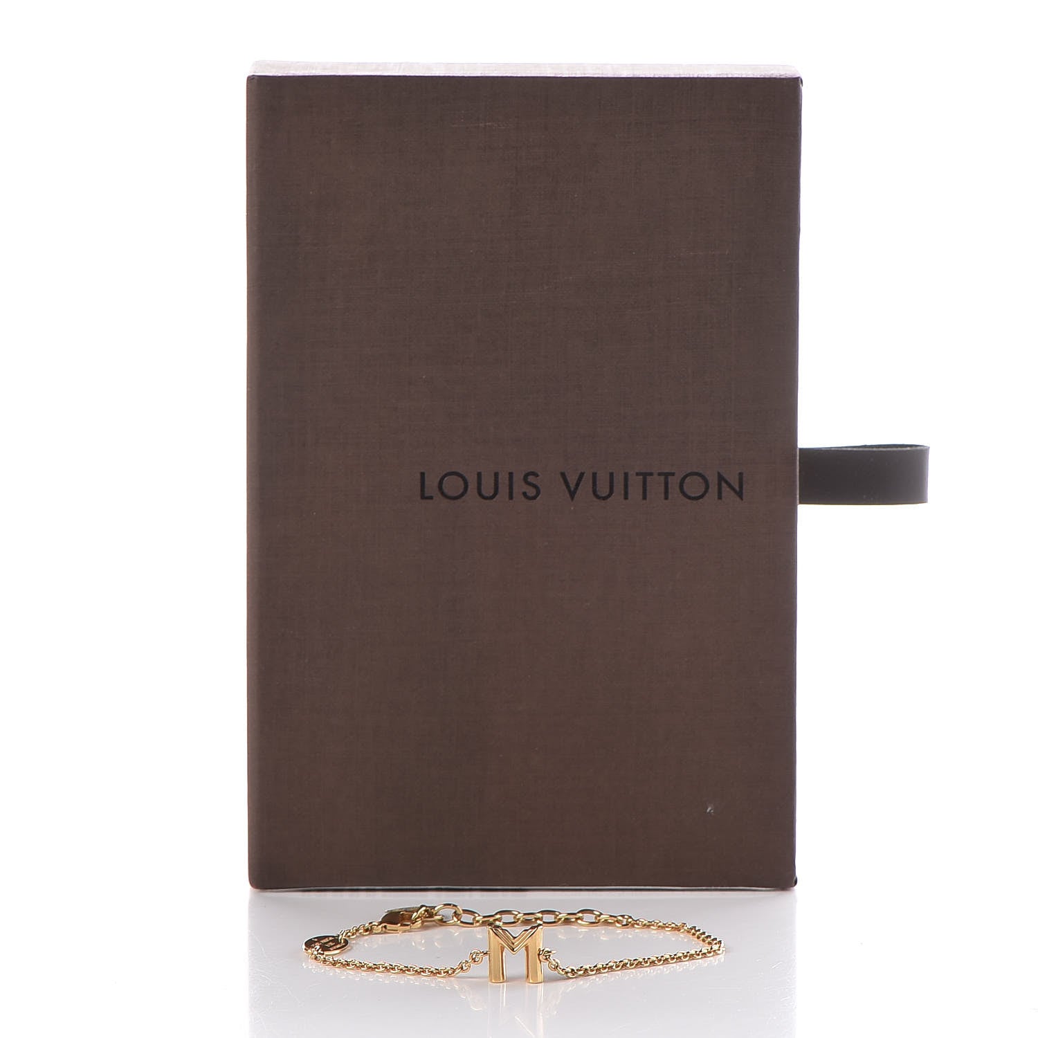 Louis Vuitton LV And Me Letter M Bracelet Gold 7 of 7