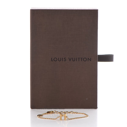 Louis Vuitton LV And Me Letter M Bracelet Gold 7 of 7
