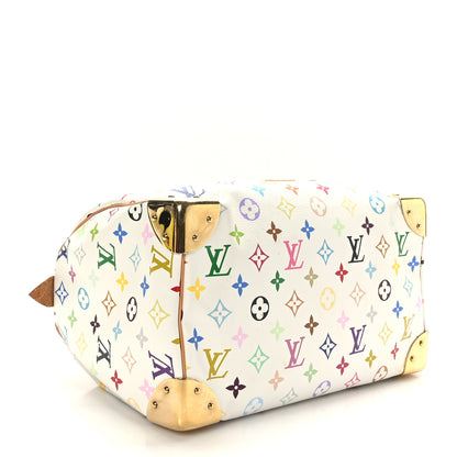 Louis Vuitton Monogram Multicolor Speedy 30 White 3 of 10