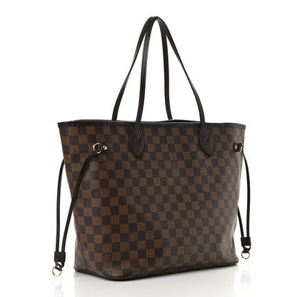 Louis Vuitton Damier Ebene Neverfull MM 3 of 10