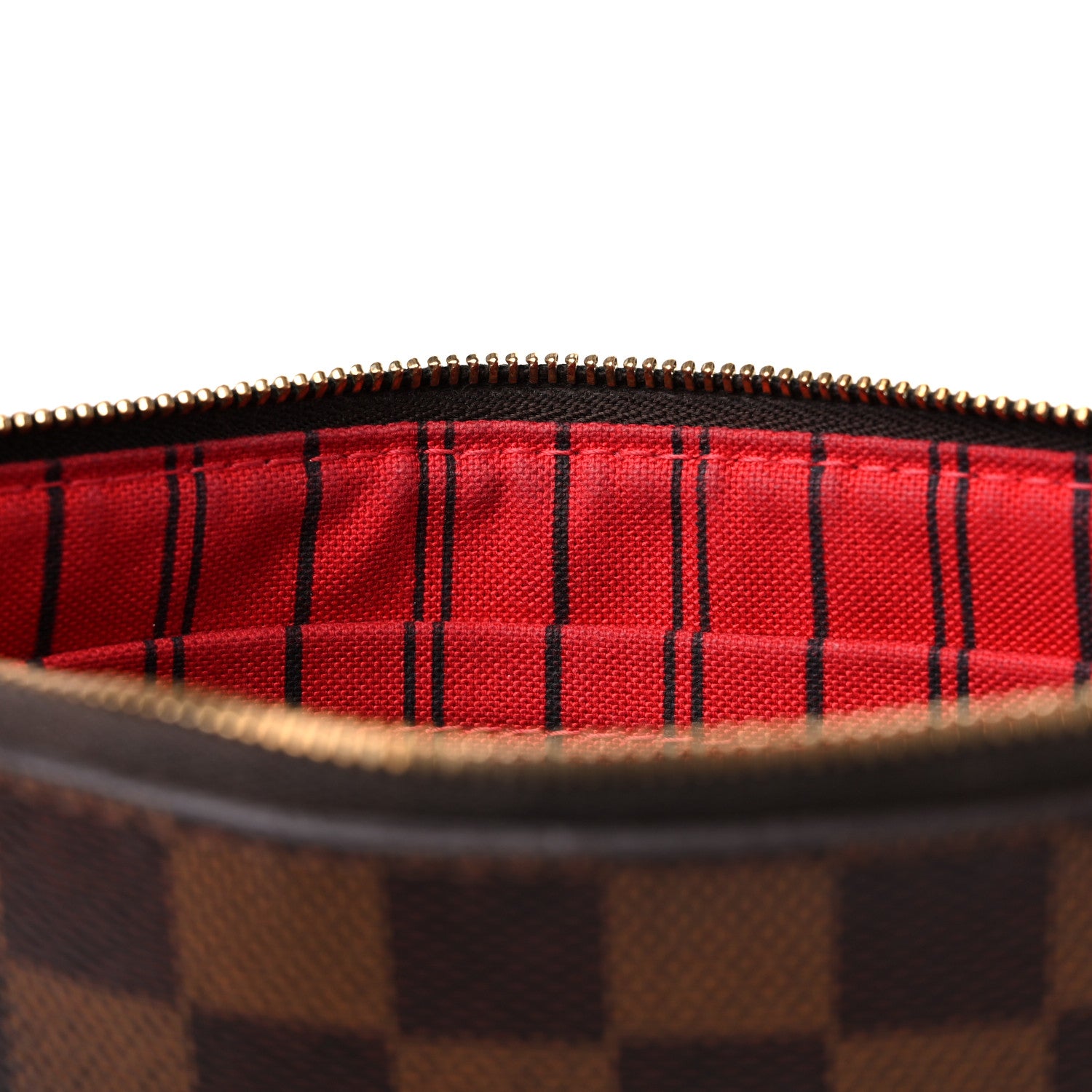 Louis Vuitton Damier Ebene Neverfull MM GM Pochette 9 of 11