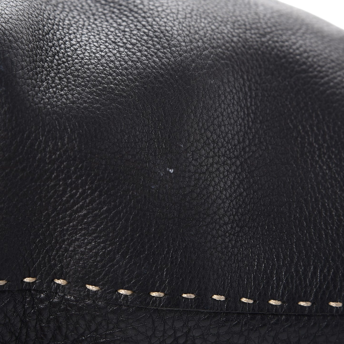 Calfskin Romano Selleria Roll Tote Black