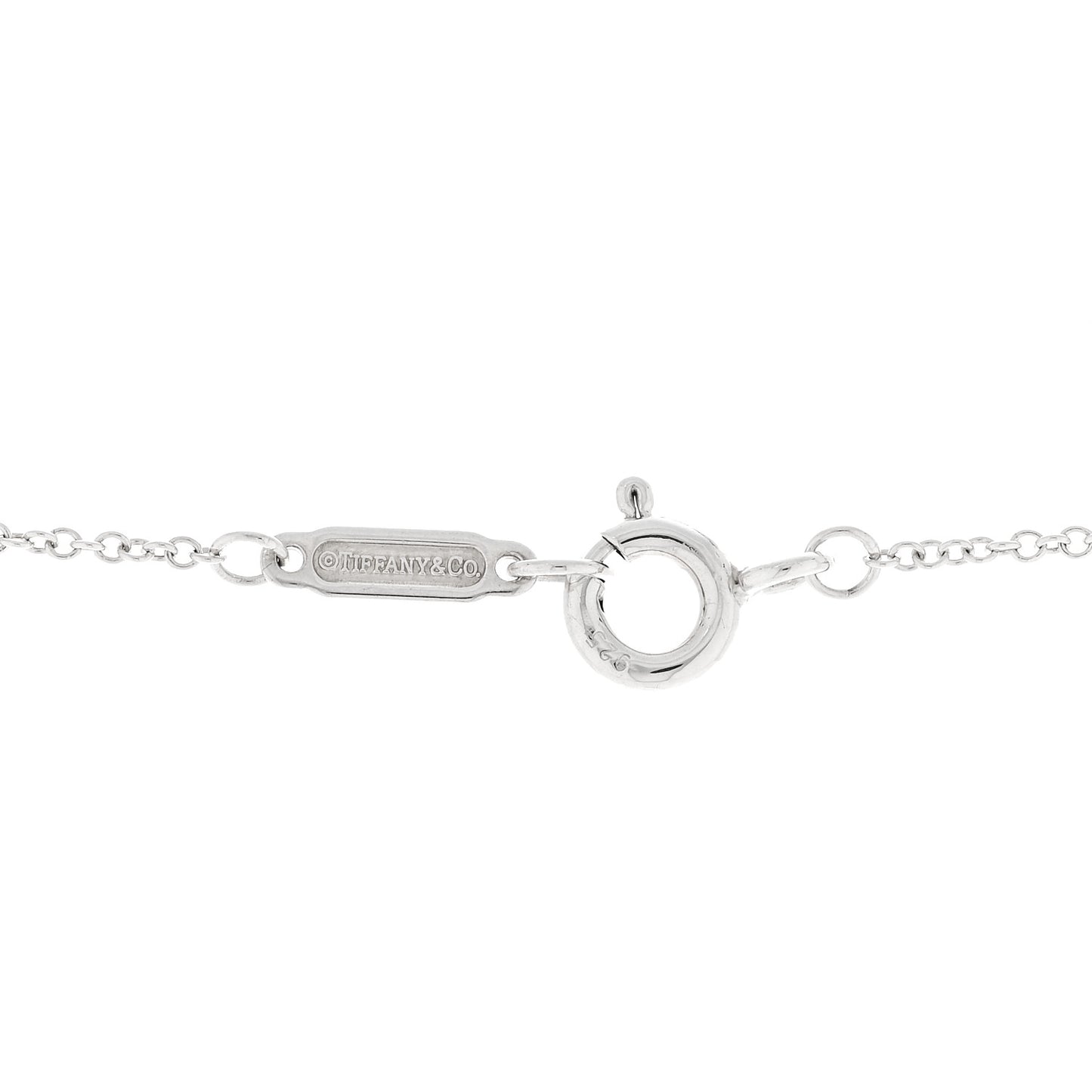 Sterling Silver 1837 Interlocking Circles Pendant Necklace