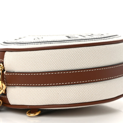 Burberry Cotton Canvas Mini Louise Crossbody Bag Natural Tan 10 of 11