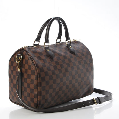Louis Vuitton Damier Ebene Speedy Bandouliere 30 4 of 9