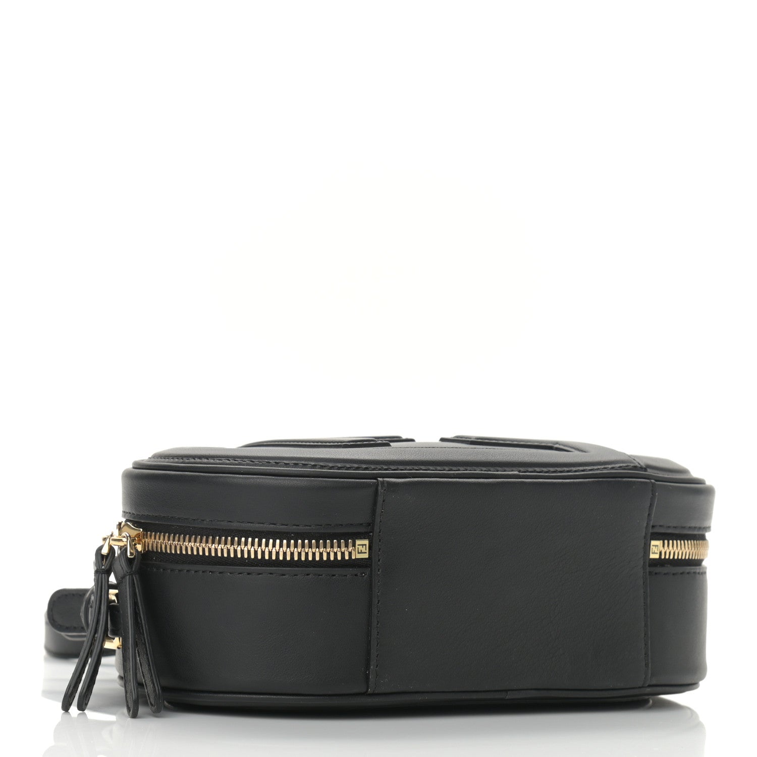 Fendi Vitello Grace Matte Mini O'Lock Camera Case Black 4 of 10