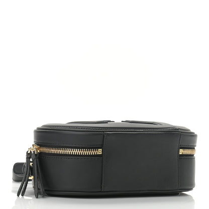Fendi Vitello Grace Matte Mini O'Lock Camera Case Black 4 of 10