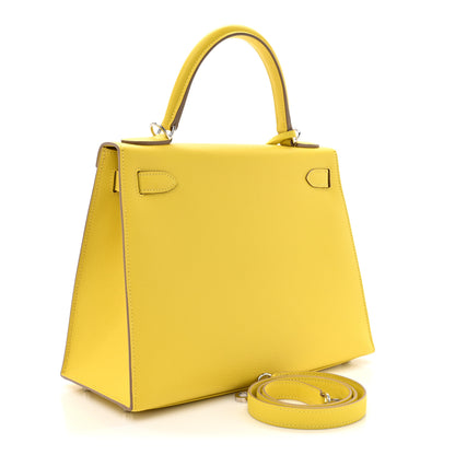 Hermes Epsom Kelly Sellier 28 Lime 3 of 10