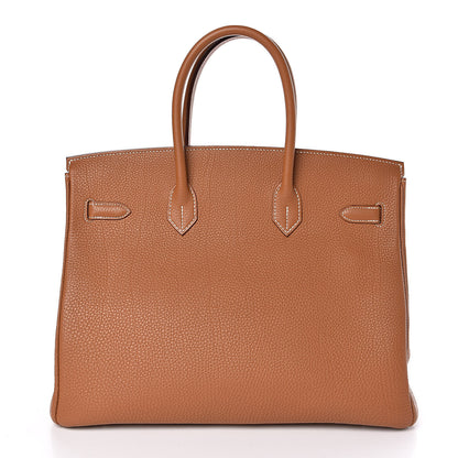 Hermes Togo Birkin 35 Gold 4 of 31