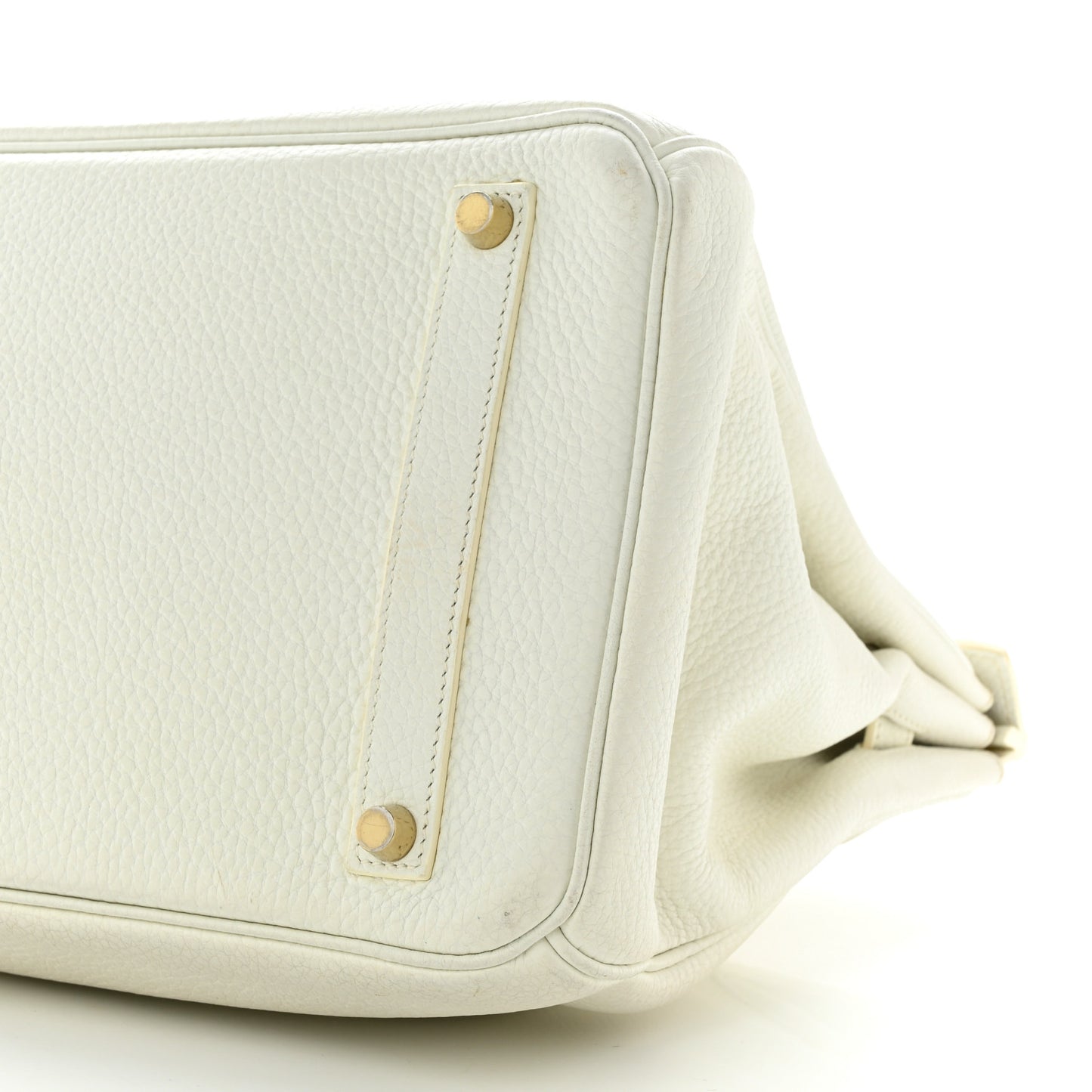 Taurillon Clemence Birkin 35 White