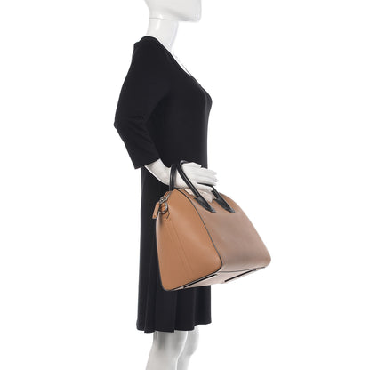 Givenchy Sugar Goatskin Medium Tri-Color Antigona Beige Black White 2 of 15