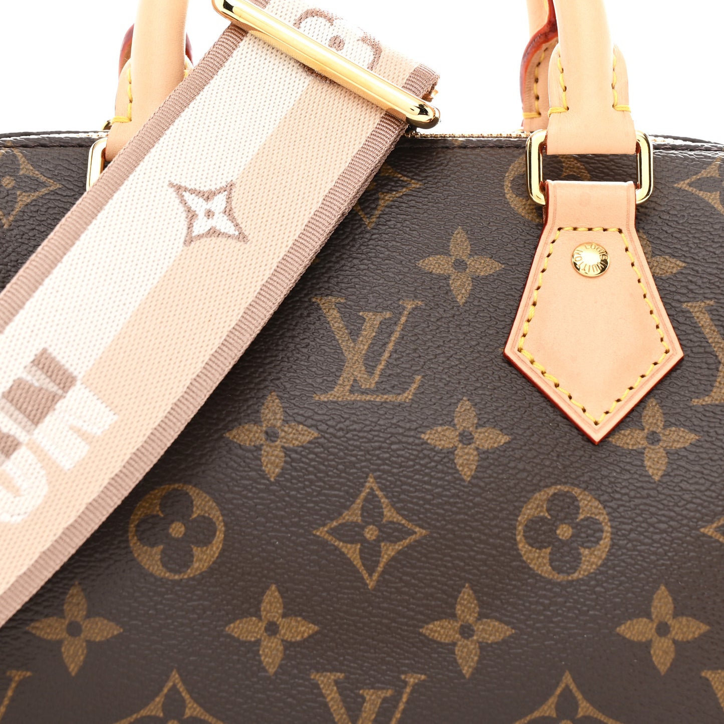 Monogram Speedy Bandouliere 20 Beige