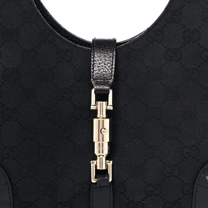 Gucci Monogram Jackie O Hobo Black 8 of 12