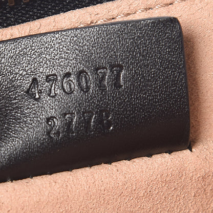 Gucci Calfskin Trapuntata Queen Margaret Oversized Zip Pouch Blue Agata Hibiscus Red Mystic White Sugar Pink 7 of 8