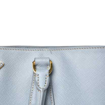 Prada Saffiano Cuir Medium Double Bag Astrale 9 of 15