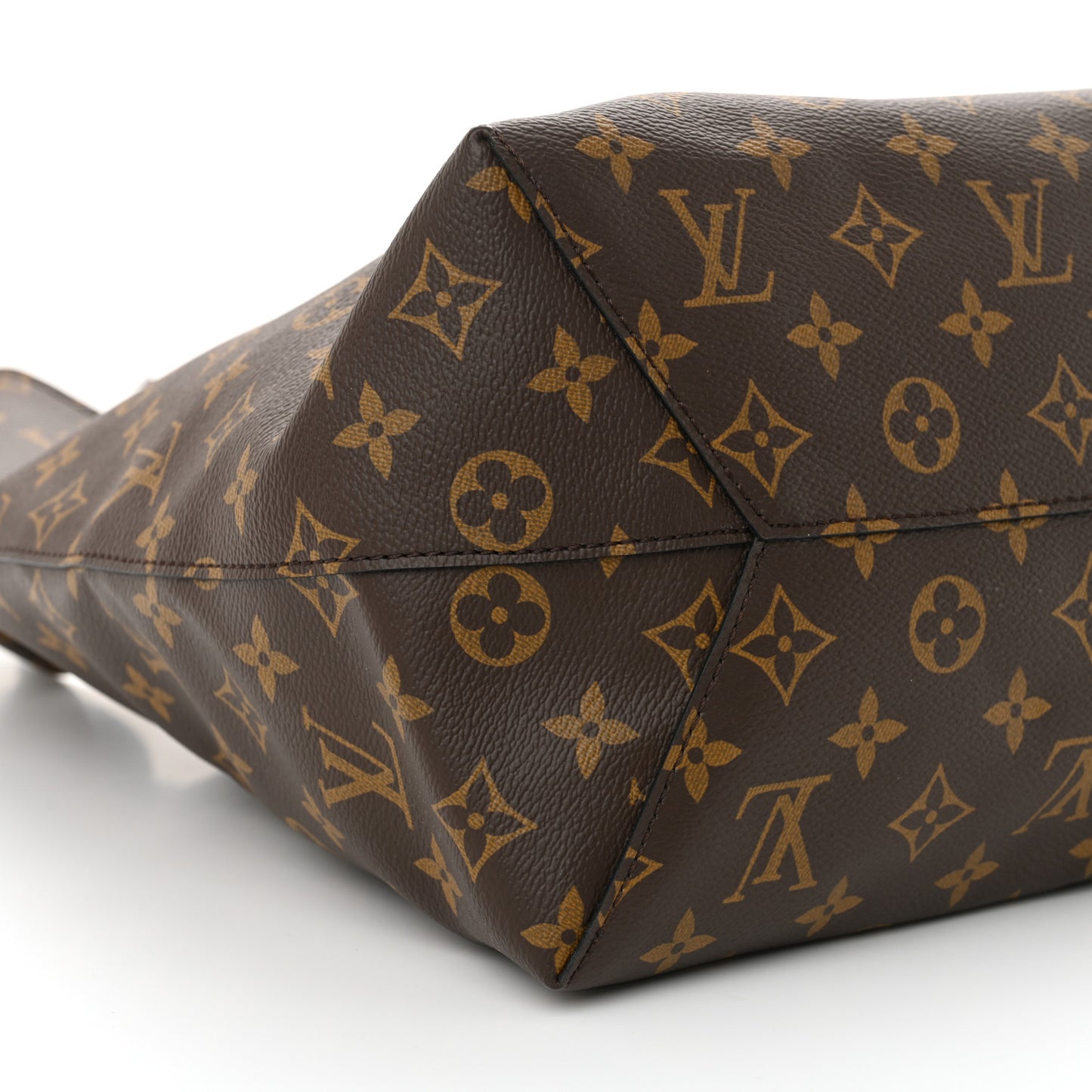 Monogram Flower Hobo Black