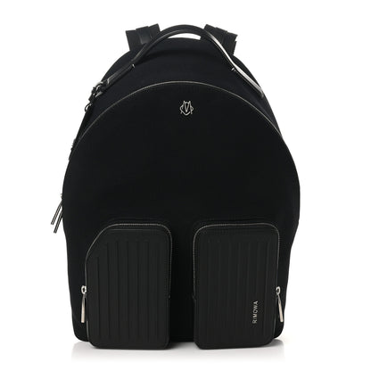 Rimowa Canvas Calfskin Never Still Medium Backpack Black 1 of 9