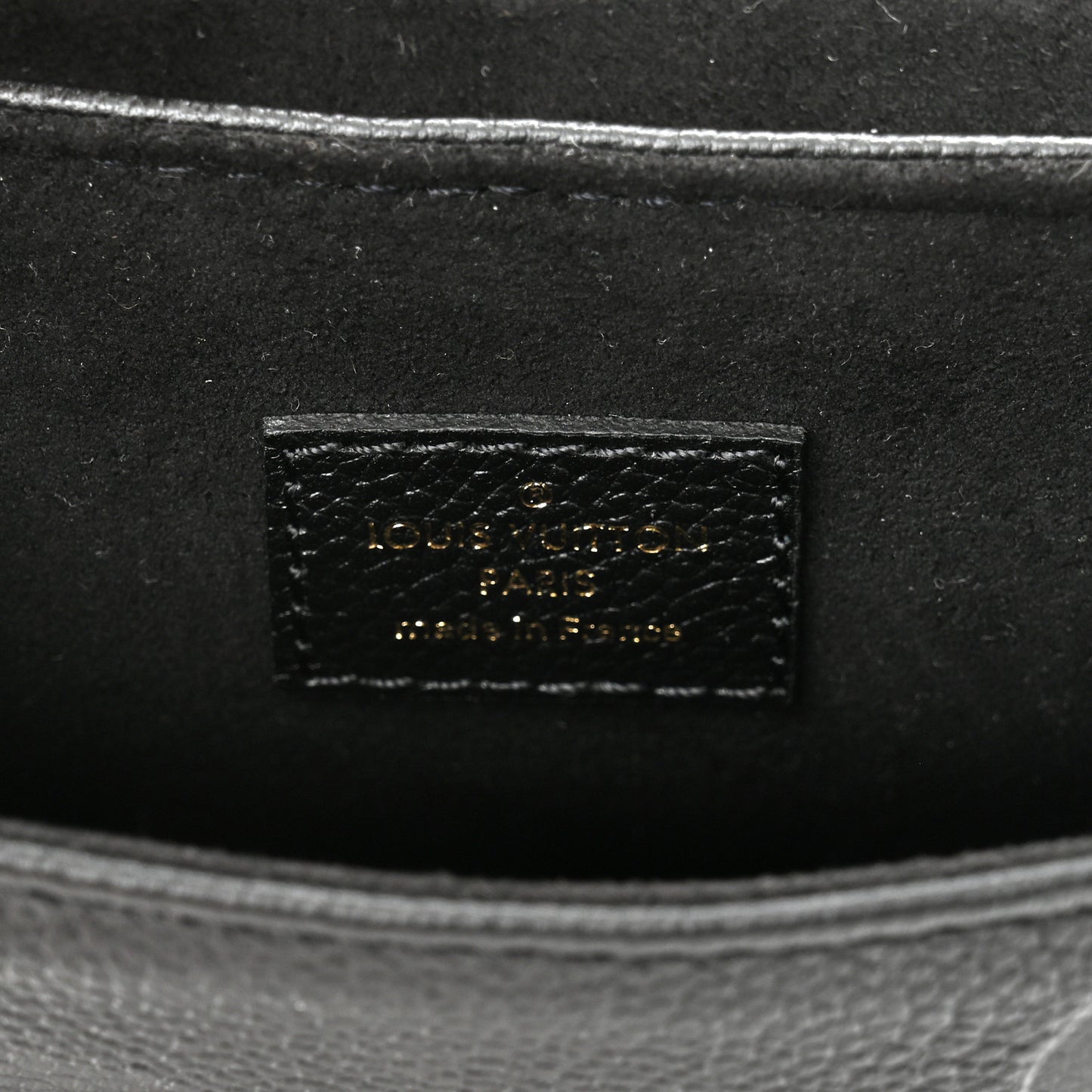 Empreinte Monogram Giant Tiny Backpack Black