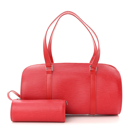 Louis Vuitton Epi Soufflot Castillan Red 1 of 12