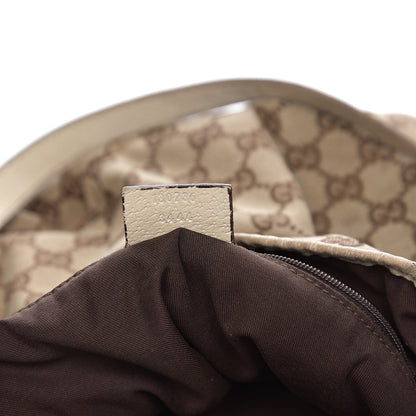 Gucci Monogram Medium Abbey Shoulder Bag Off White 6 of 17