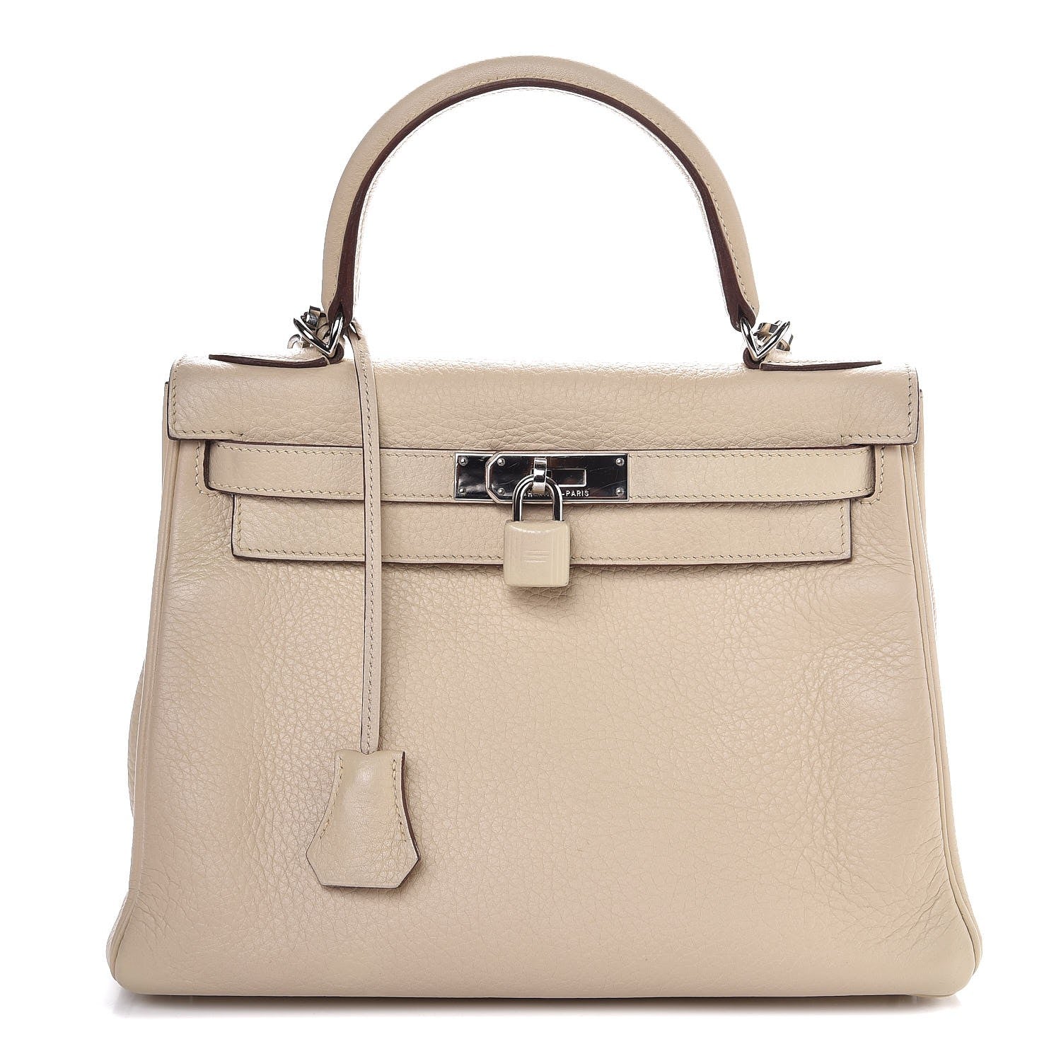 Hermes Taurillon Clemence Kelly Retourne 28 Parchemin 1 of 38