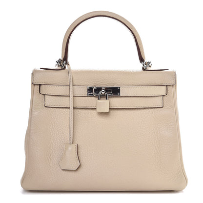 Hermes Taurillon Clemence Kelly Retourne 28 Parchemin 1 of 38