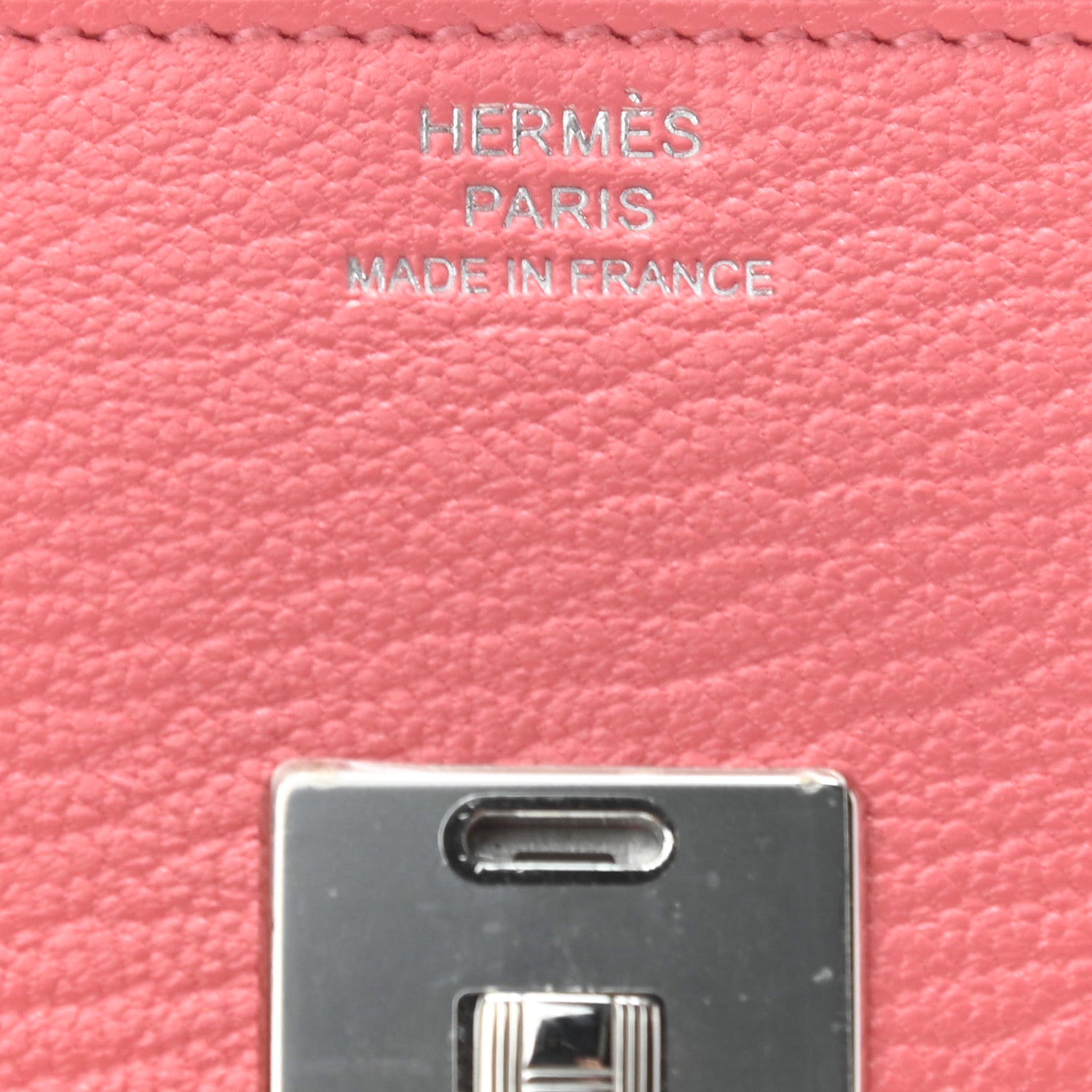 Hermes Chevre Mysore Mini Clic Card Holder Rose D'Ete 6 of 6