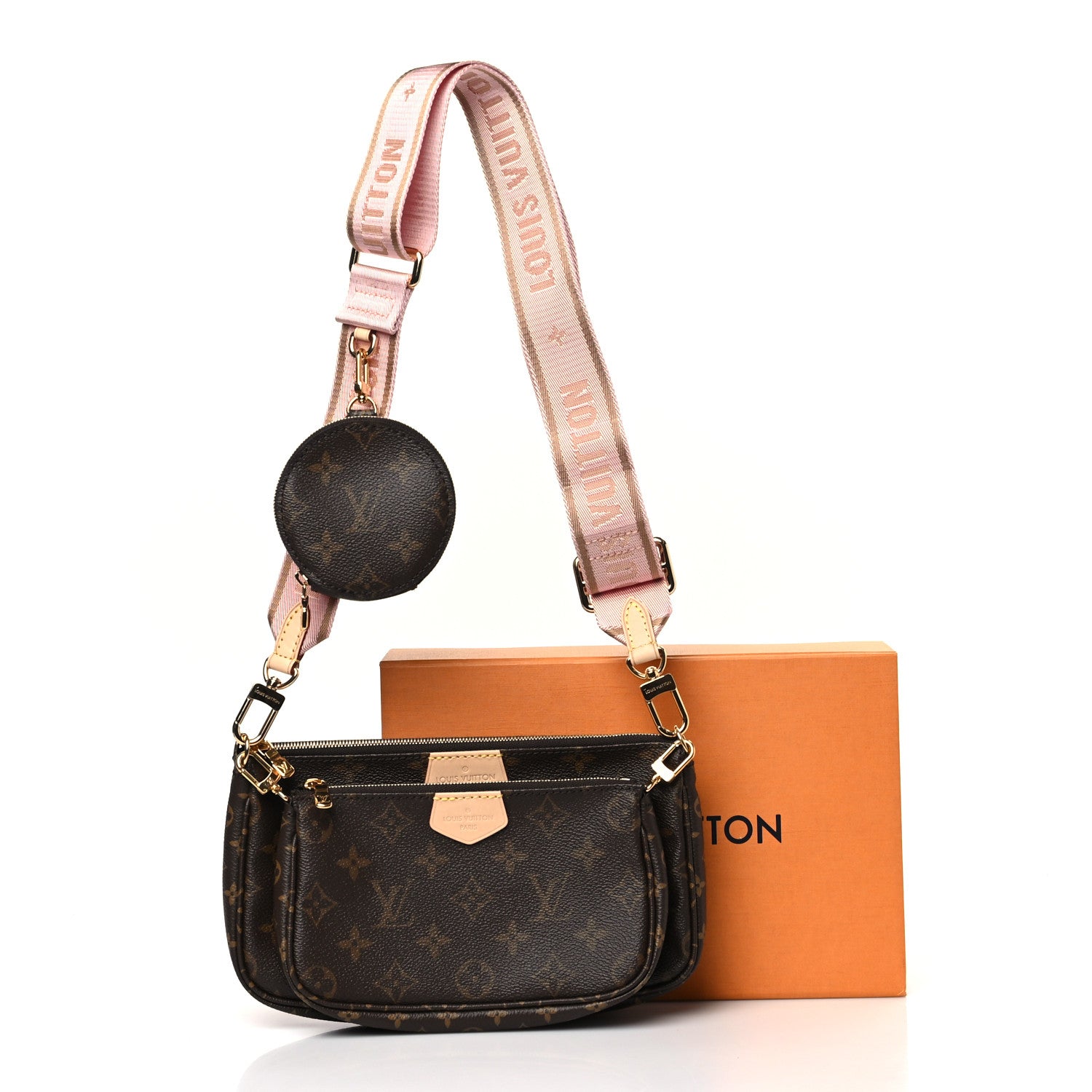 Louis Vuitton Monogram Multi Pochette Accessories Rose Clair 10 of 10
