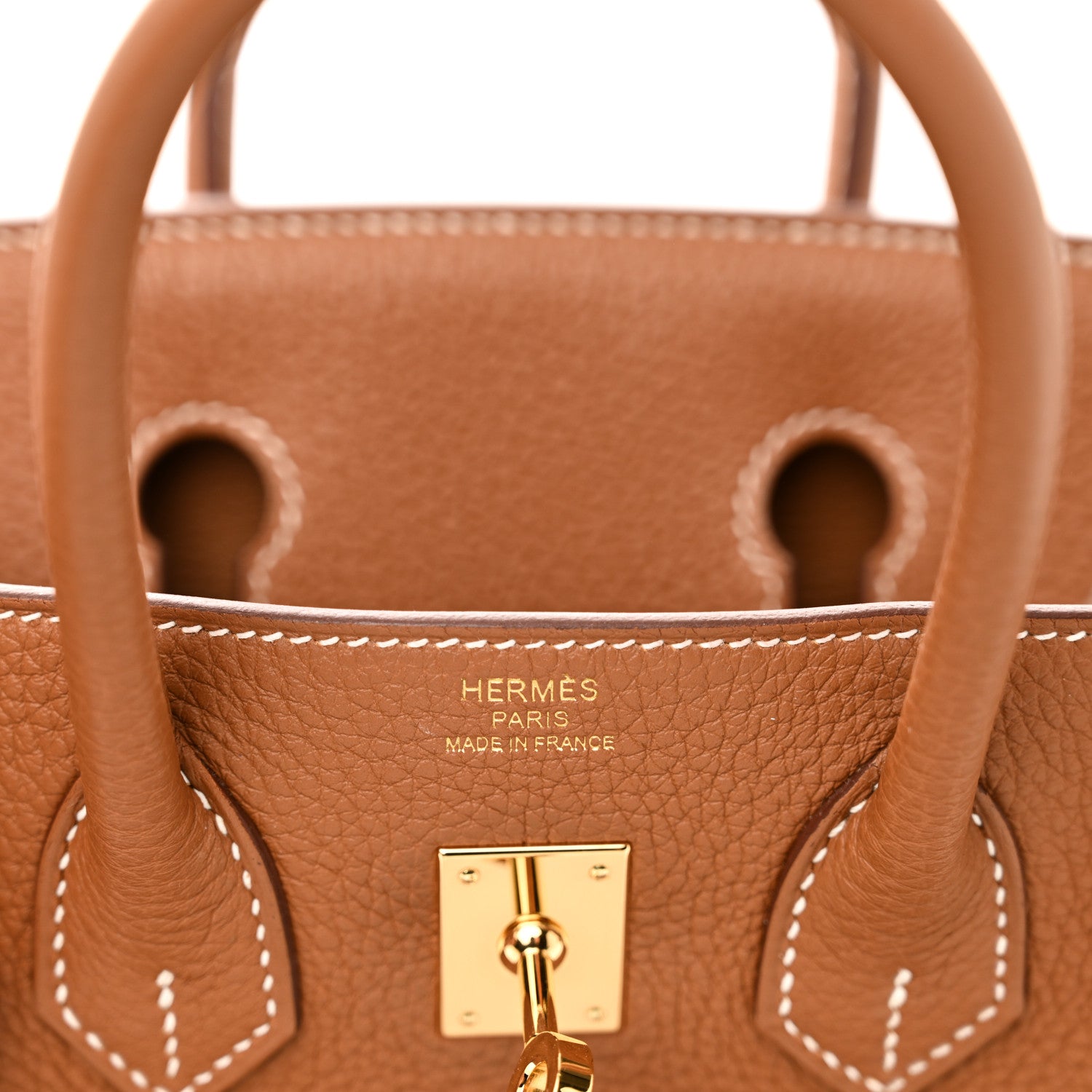Hermes Togo Birkin 25 Gold 6 of 10