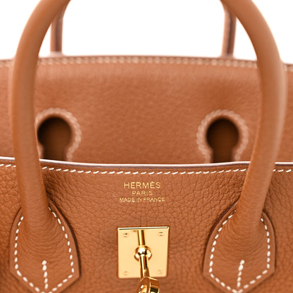 Hermes Togo Birkin 25 Gold 6 of 10