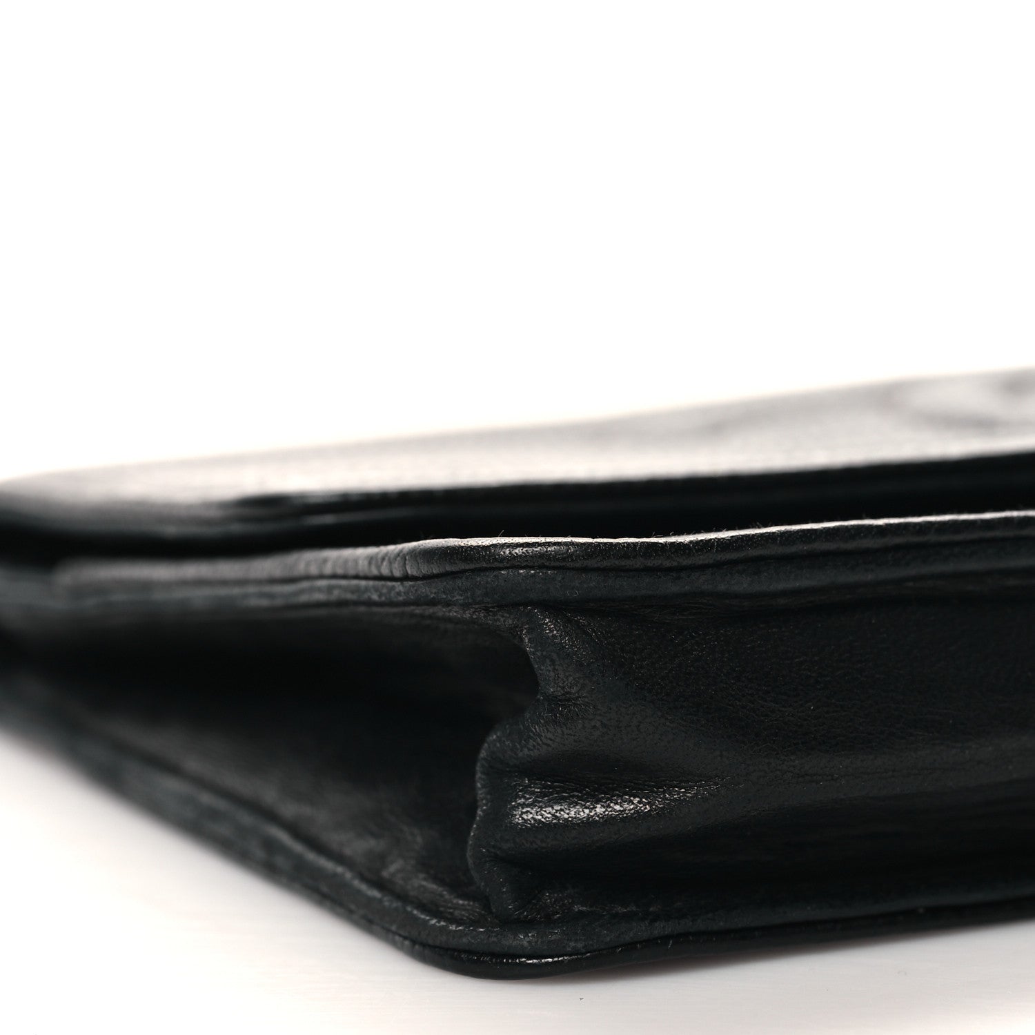 Chanel Caviar Timeless CC Wallet On Chain WOC Black 10 of 12