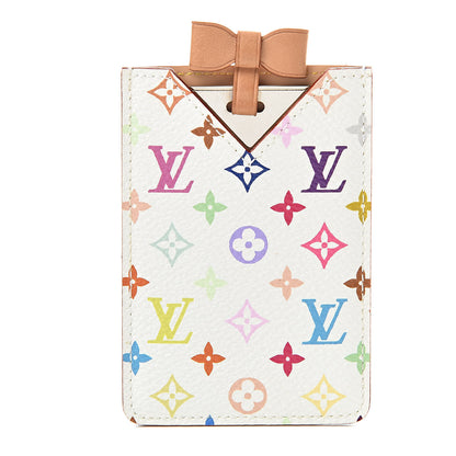 Louis Vuitton Monogram Multicolor Mirror and Case Pouch White 3 of 7