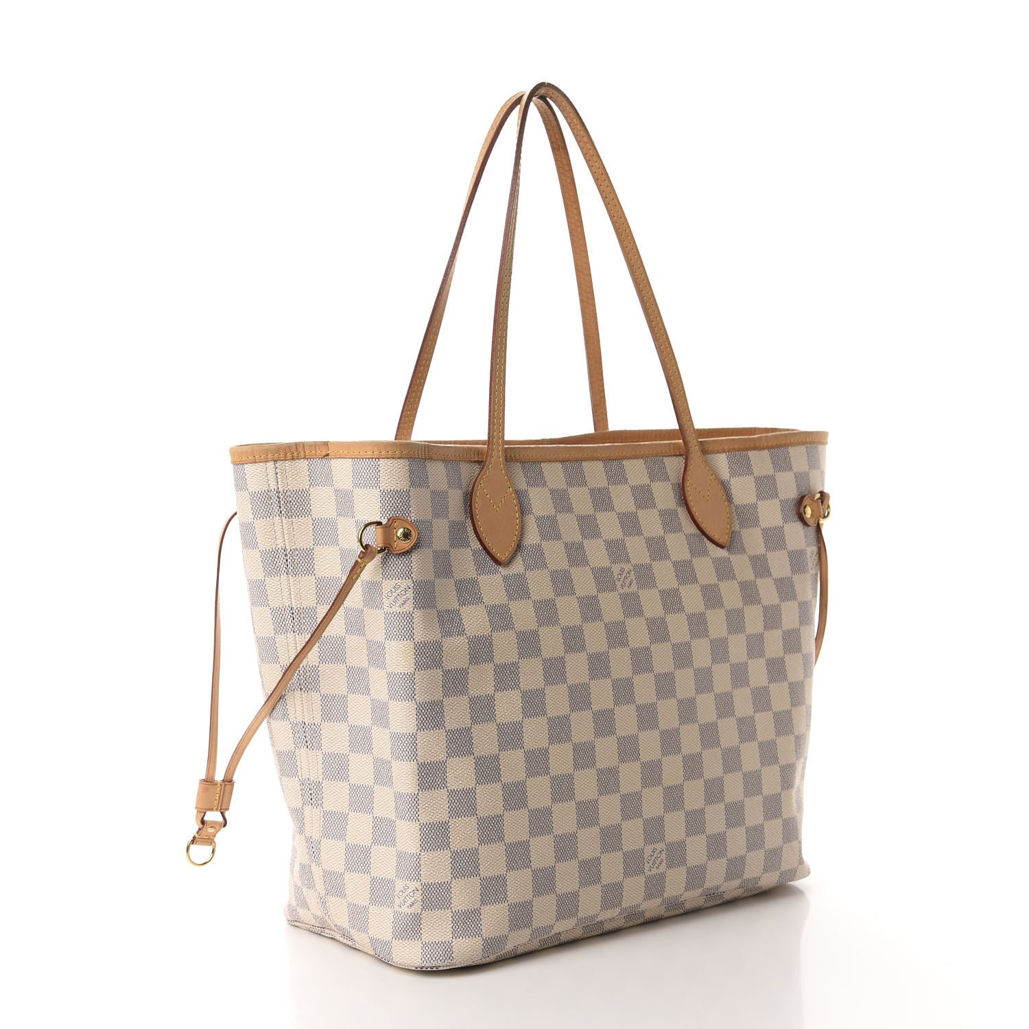 Louis Vuitton Damier Azur Neverfull MM 3 of 15