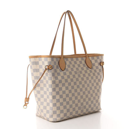 Louis Vuitton Damier Azur Neverfull MM 3 of 15