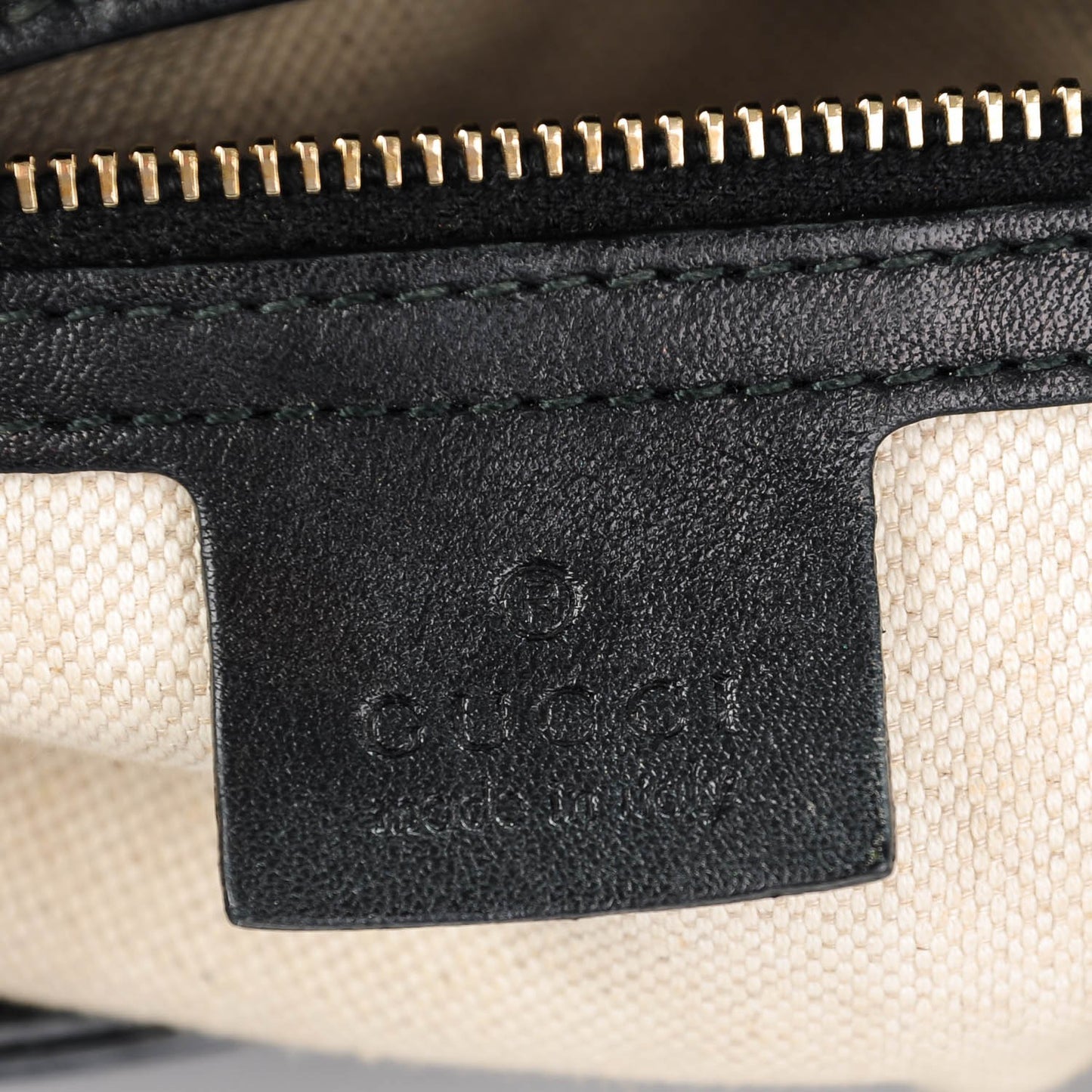 Guccissima Medium Emily Hobo Black