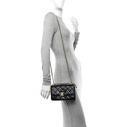 Chanel Calfskin Quilted Mini Perfect Fit Flap Black 2 of 13