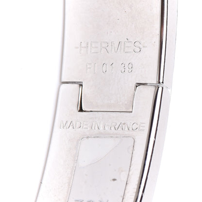 Hermes Enamel Narrow Clic Clac H Bracelet PM Black 9 of 17