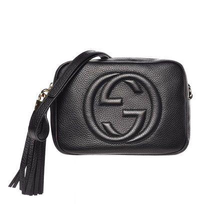 Gucci Pebbled Calfskin Small Soho Disco Bag Black 1 of 14