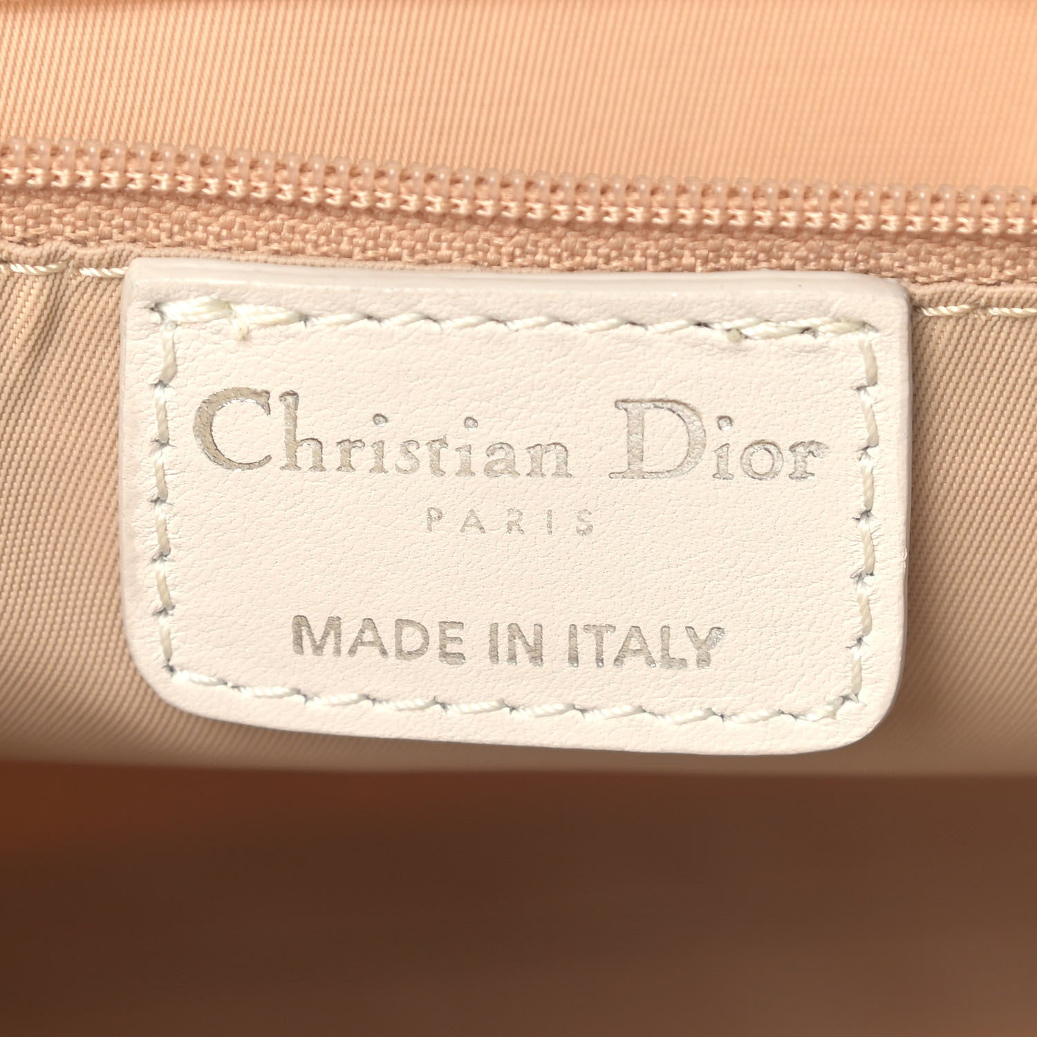 Christian Dior Monogram Tote White 10 of 13