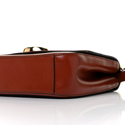 Chloe Calfskin Small C Double Carry Sepia Brown 6 of 8